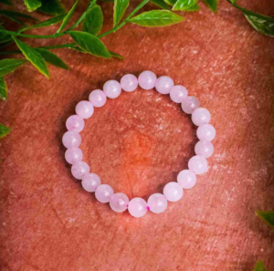 Rose quartz braclet