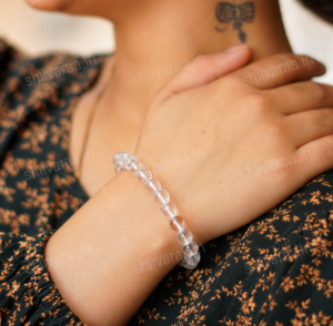 clear quartz beacelet
